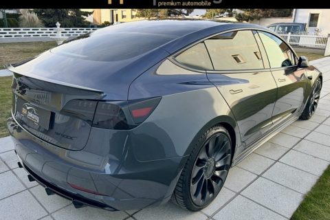 Tesla Model 3 Performance - Einzelstück - 10.000 € Zubehör - Alcantara Himmel - Heckleuchten - Carbon Int.