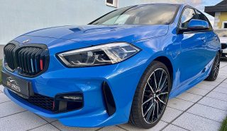 BMW 118i - Msport 1. Besitz - Topzustand -  AHK - Navi, Freisprech, Parksensoren vo + hi