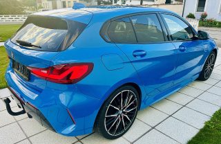 BMW 118i - Msport 1. Besitz - Topzustand -  AHK - Navi, Freisprech, Parksensoren vo + hi
