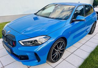 BMW 118i - Msport 1. Besitz - Topzustand -  AHK - Navi, Freisprech, Parksensoren vo + hi