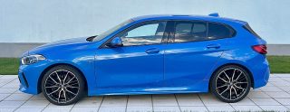 BMW 118i - Msport 1. Besitz - Topzustand -  AHK - Navi, Freisprech, Parksensoren vo + hi