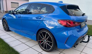 BMW 118i - Msport 1. Besitz - Topzustand -  AHK - Navi, Freisprech, Parksensoren vo + hi