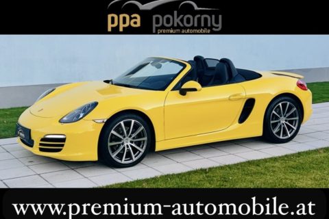 Porsche Boxster 981 2,7 DSG - 6 Zylinder - Sportauspuff - Traumzustand - Burmester Sound System